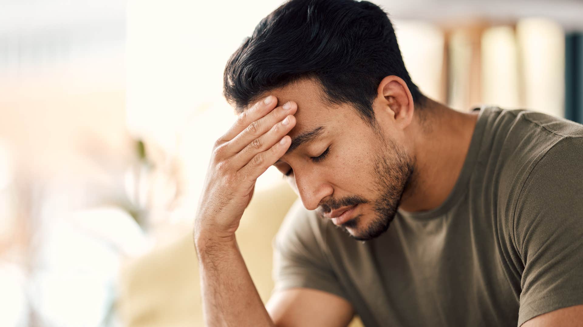 man who leads with logic but lacks self-development