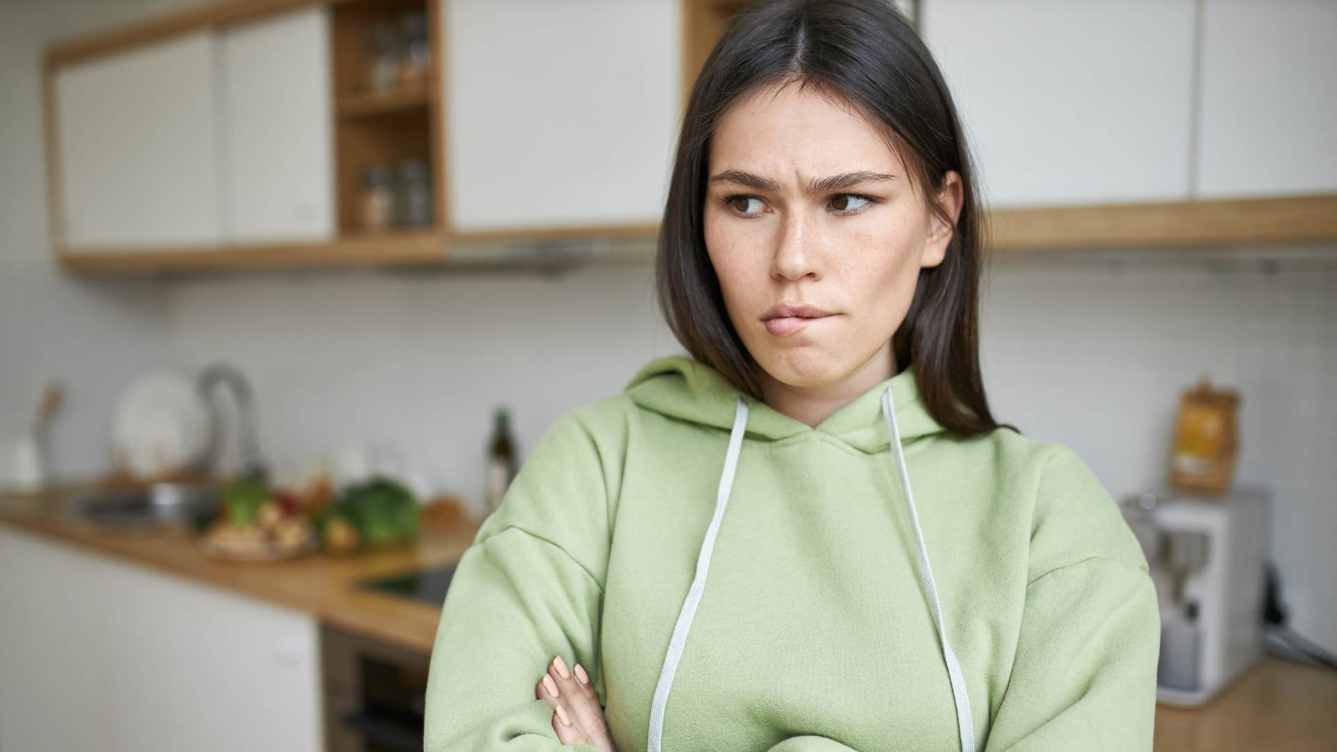 woman who leads with logic but is stubborn