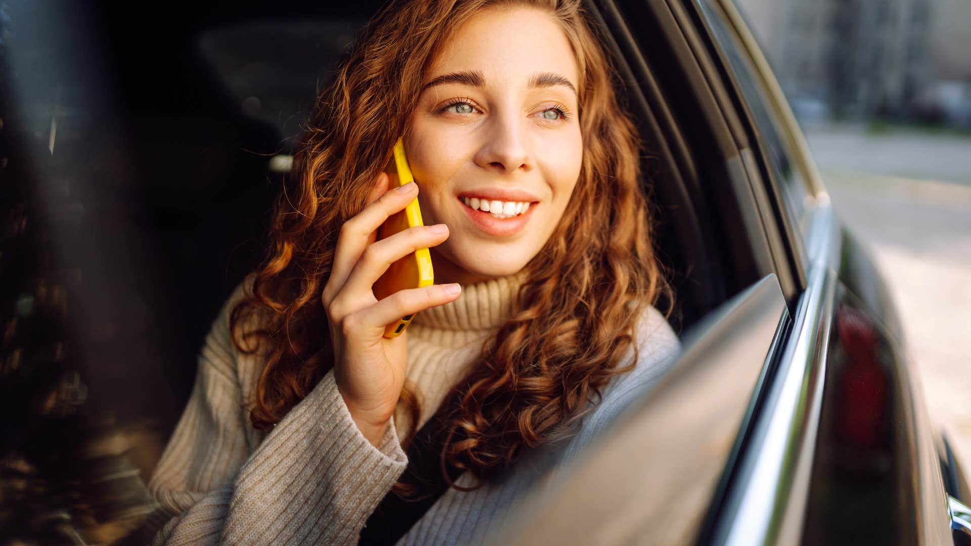 people who only talk on the phone when they're in the car usually have these reasons avoiding disturbing others