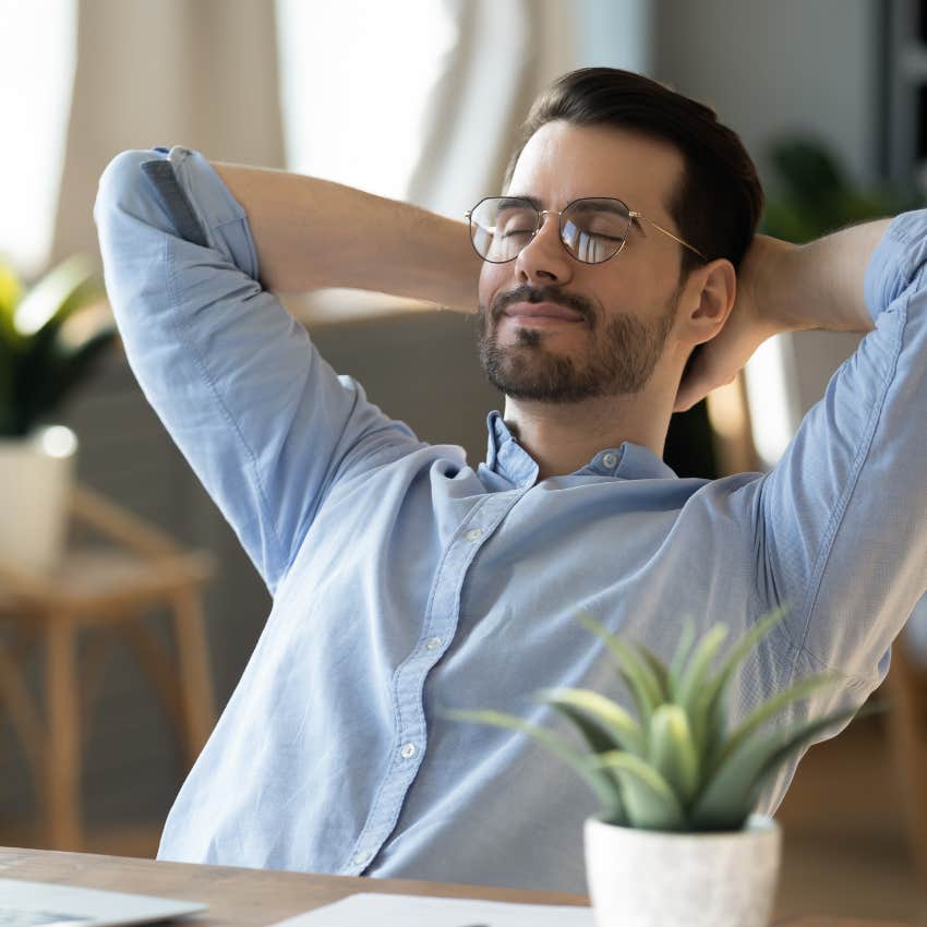 man who protects his peace and doesn't bother playing dumb corporate american rules by not needing to work hard to make money man who protects his peace by not working hard to make money