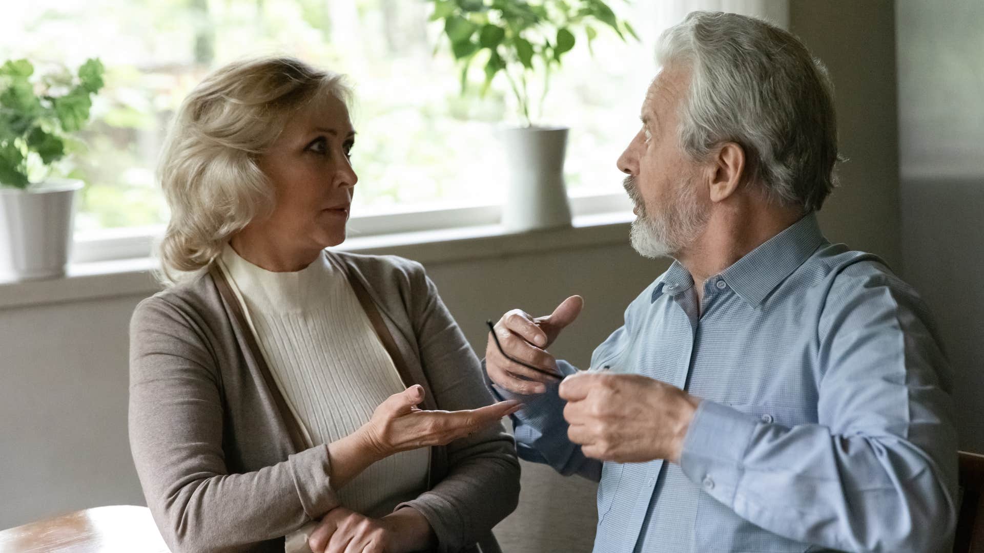 couple who have been married for years as they stick to specific incident