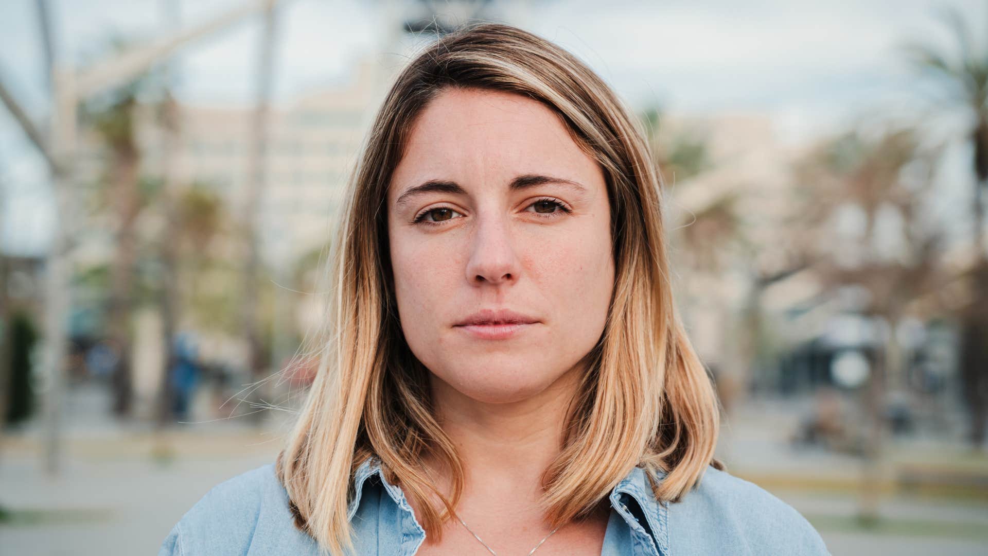 determined young woman ready to face challenges