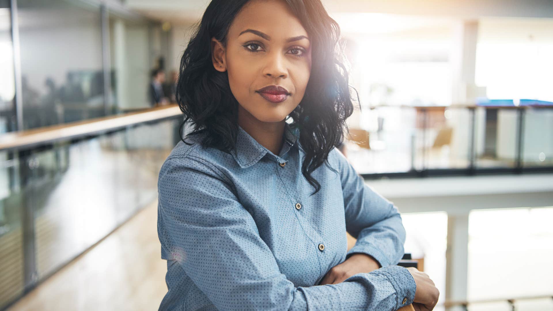 persistent woman who refuses to give up