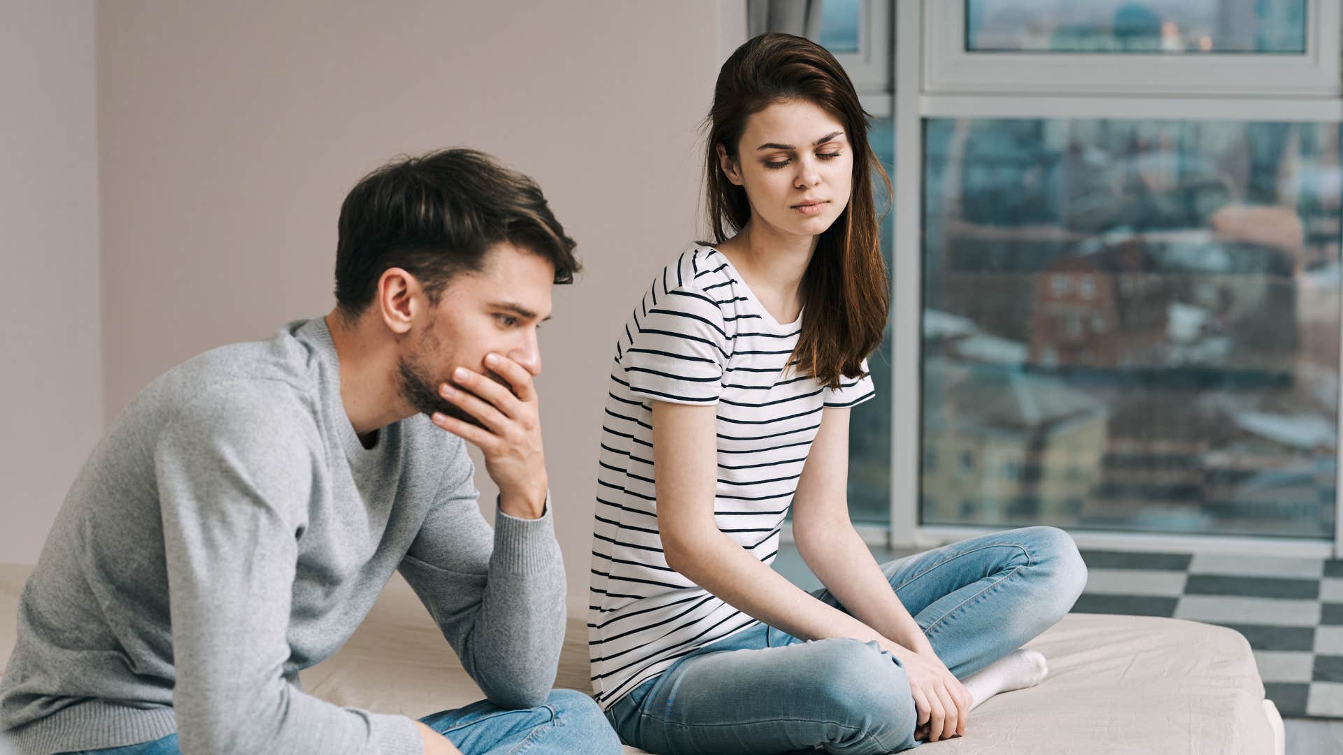 phrases a man uses when hes no longer proud of his relationship lets get this over with