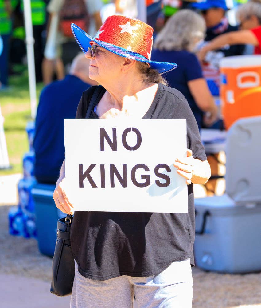 Protester whose brain is affected according to psychiatrists