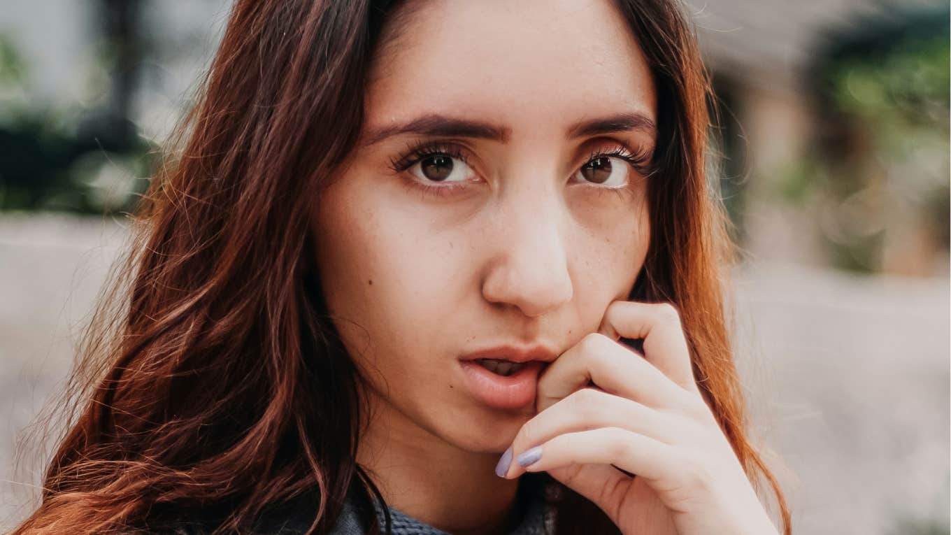 Ask Yourself These Questions Every Day If You’re Tired Of Feeling Empty  Woman feels tired and empty.