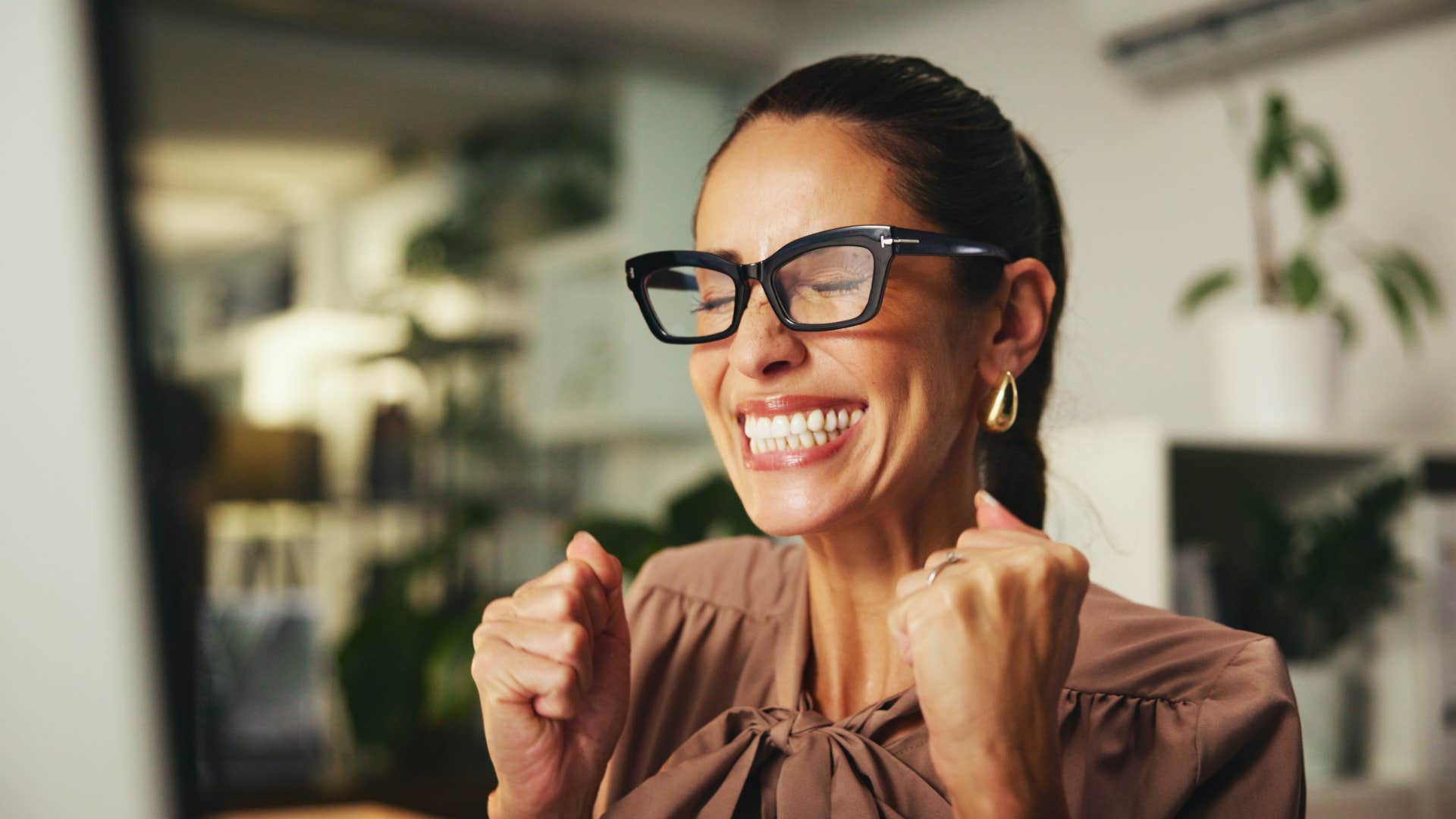 woman who is confident and intimidating as she is overly competitive