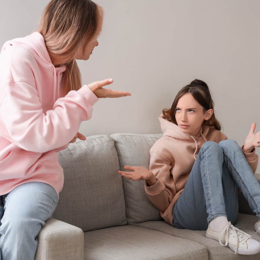 american mom with child who demands which are not appreciated