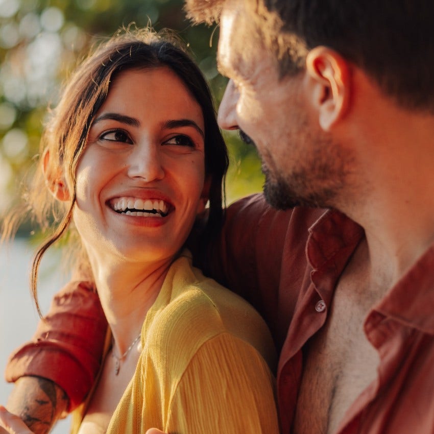 woman who is lowkey obsessed with her husband as he accepts her flaws