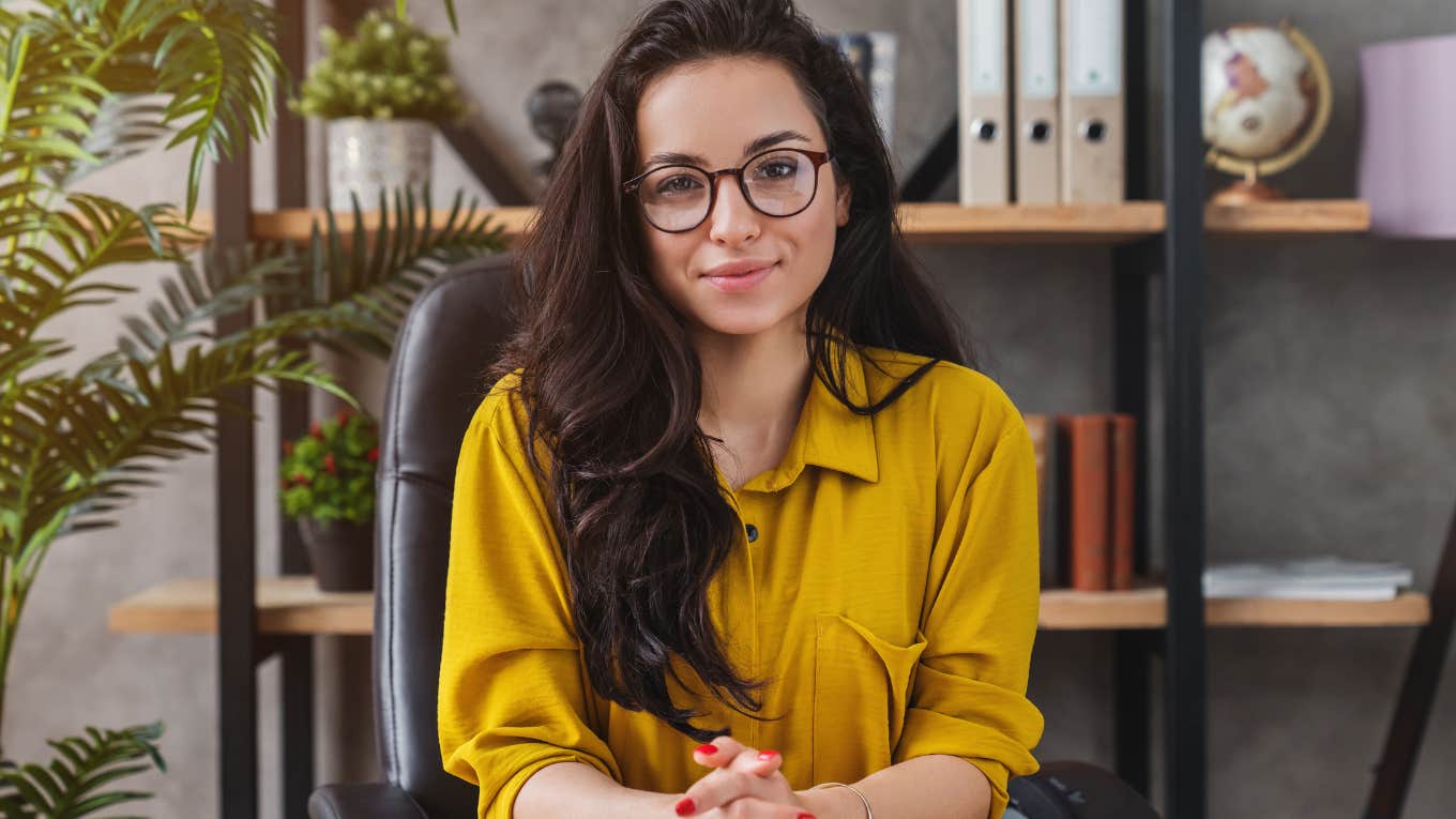 Seriously High-Paying Jobs That Actually Mean It When They Say 'No Experience Required' businesswoman giving interview for a high-paying job