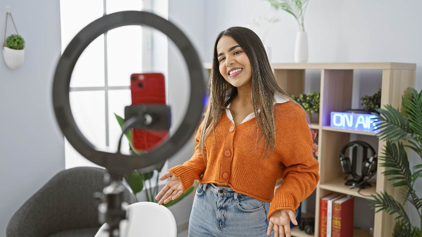 social media influencer