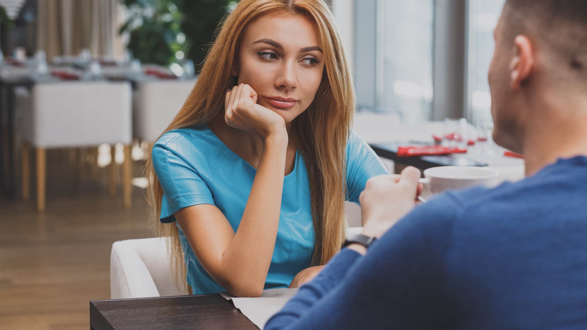 woman who needs to close the chapter on her ex as she compares every guy she meets to ex