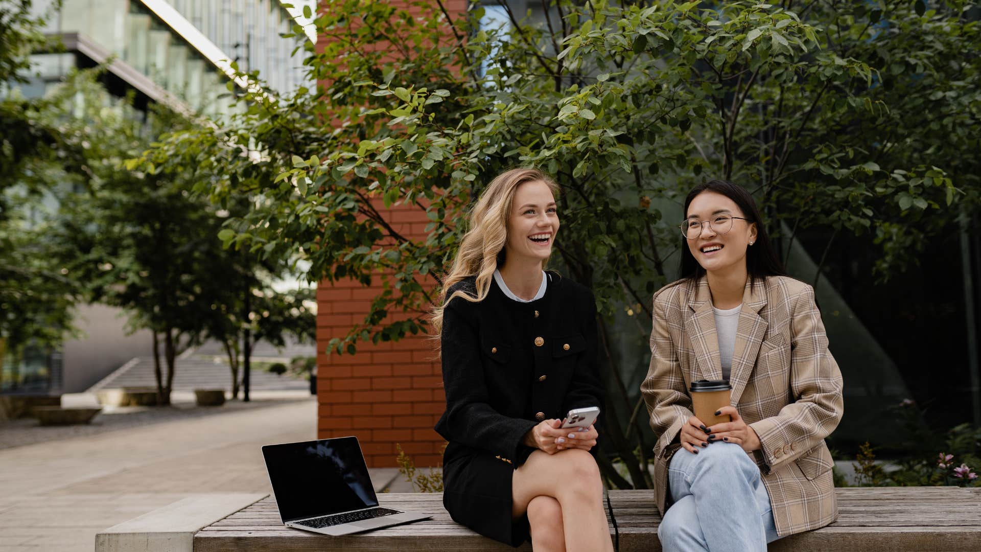 woman who is naturally agreeable as she stays present