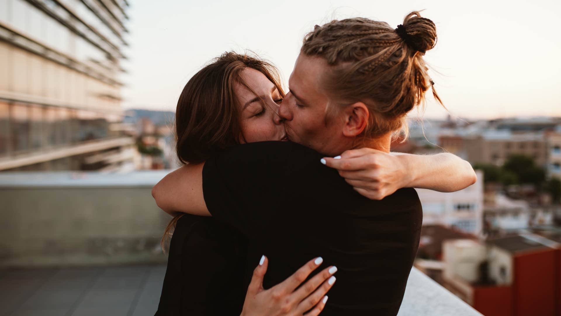 couple with an undeniable magnetic attraction loves how each other smells