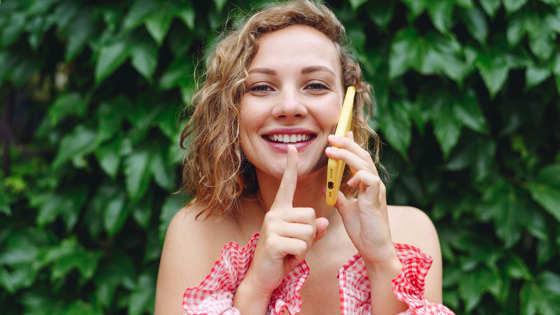 woman who is keeping her success a secret