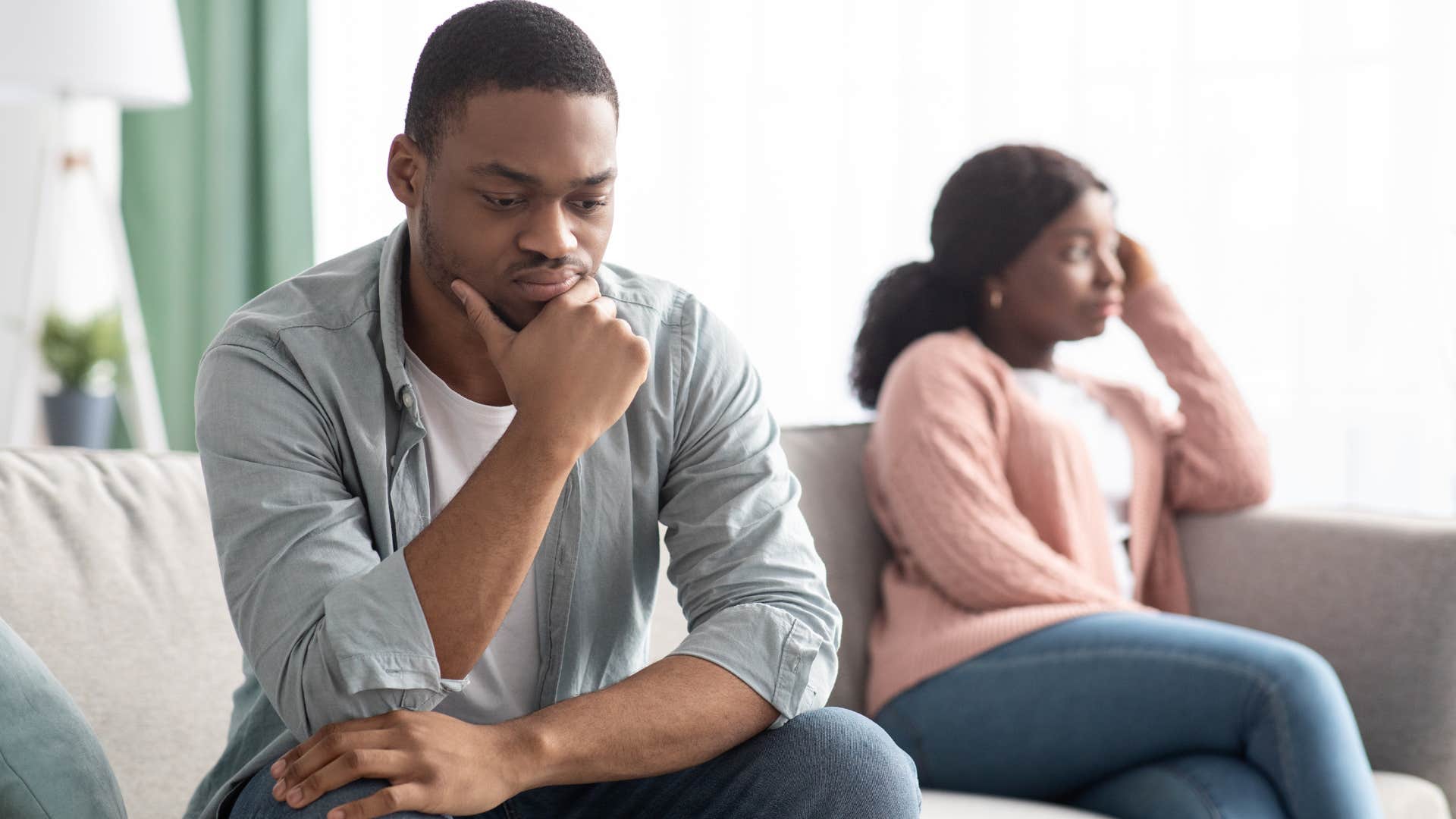 man whose breakup feels completely destabilizing