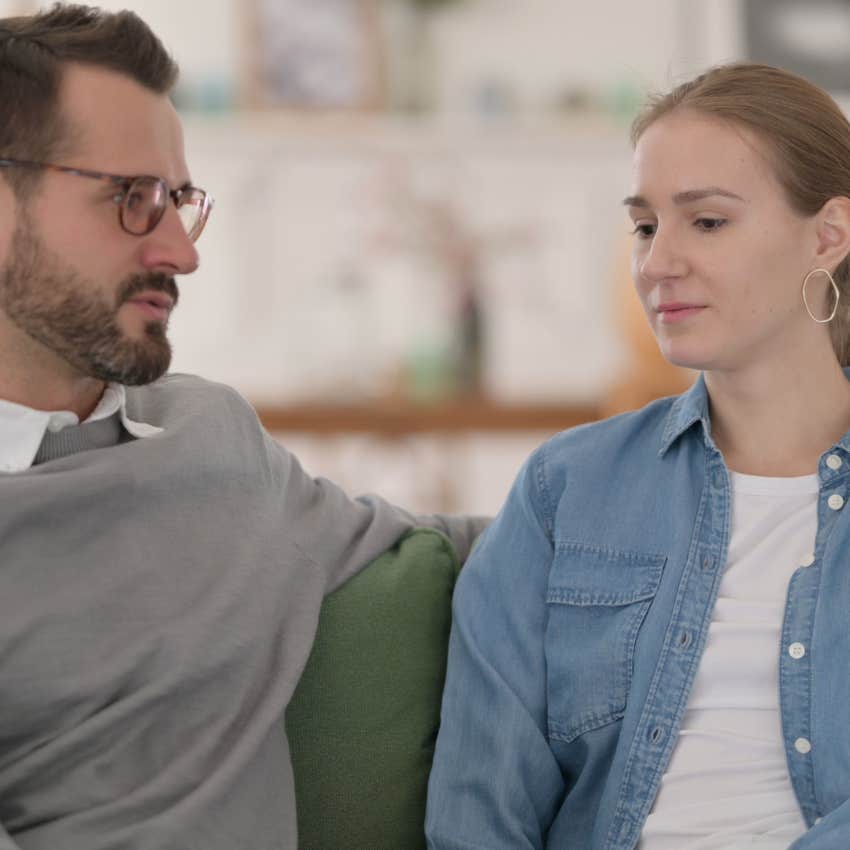 couple who are arguing like adults by identifying emotions