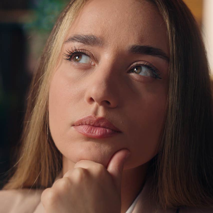 woman who is a natural leader as she self-reflects