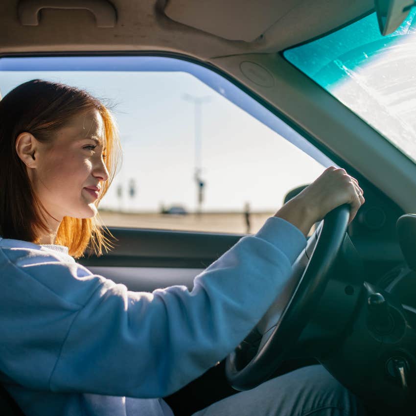 woman who is naturally punctual as she allots time for potential catastrophes