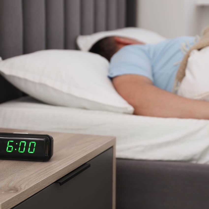 man who is naturally punctual as he sets multiple alarms