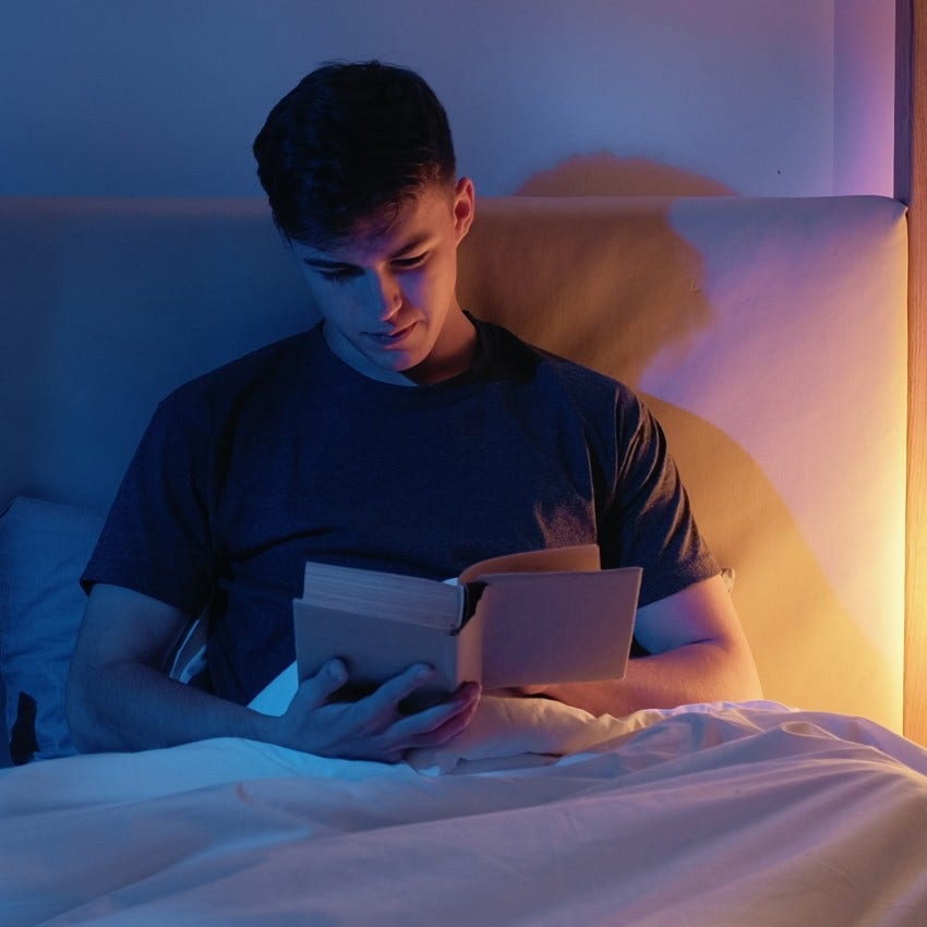 man who is naturally passionate as he loses track of time