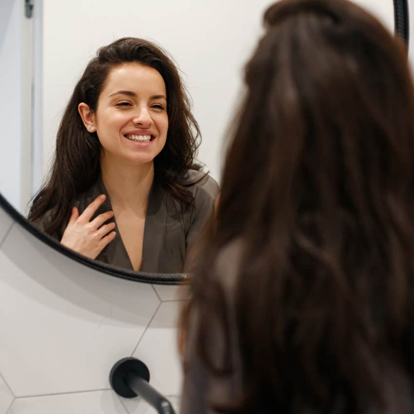 woman who is naturally unstoppable as she affirms herself