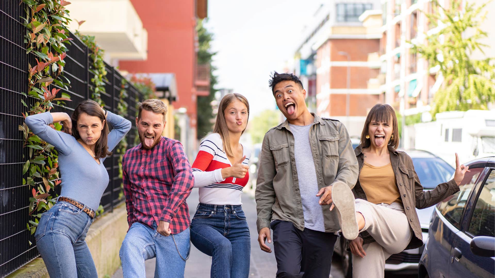 friends who refuse to feel shame as they get comfortable making fools of themselves
