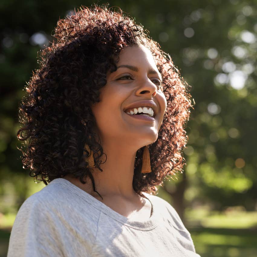woman who is naturally magnetic and authentic
