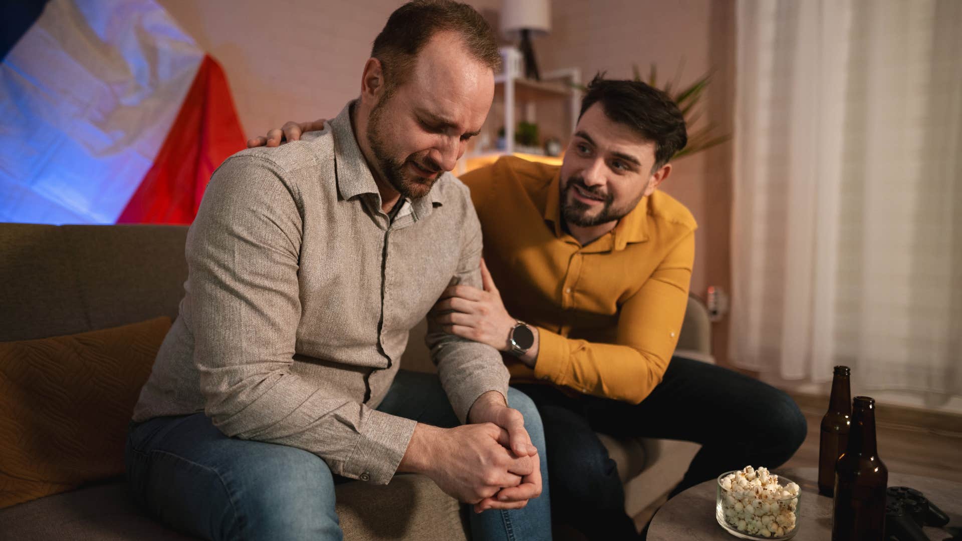 man who builds emotional resilience by investing in relationships