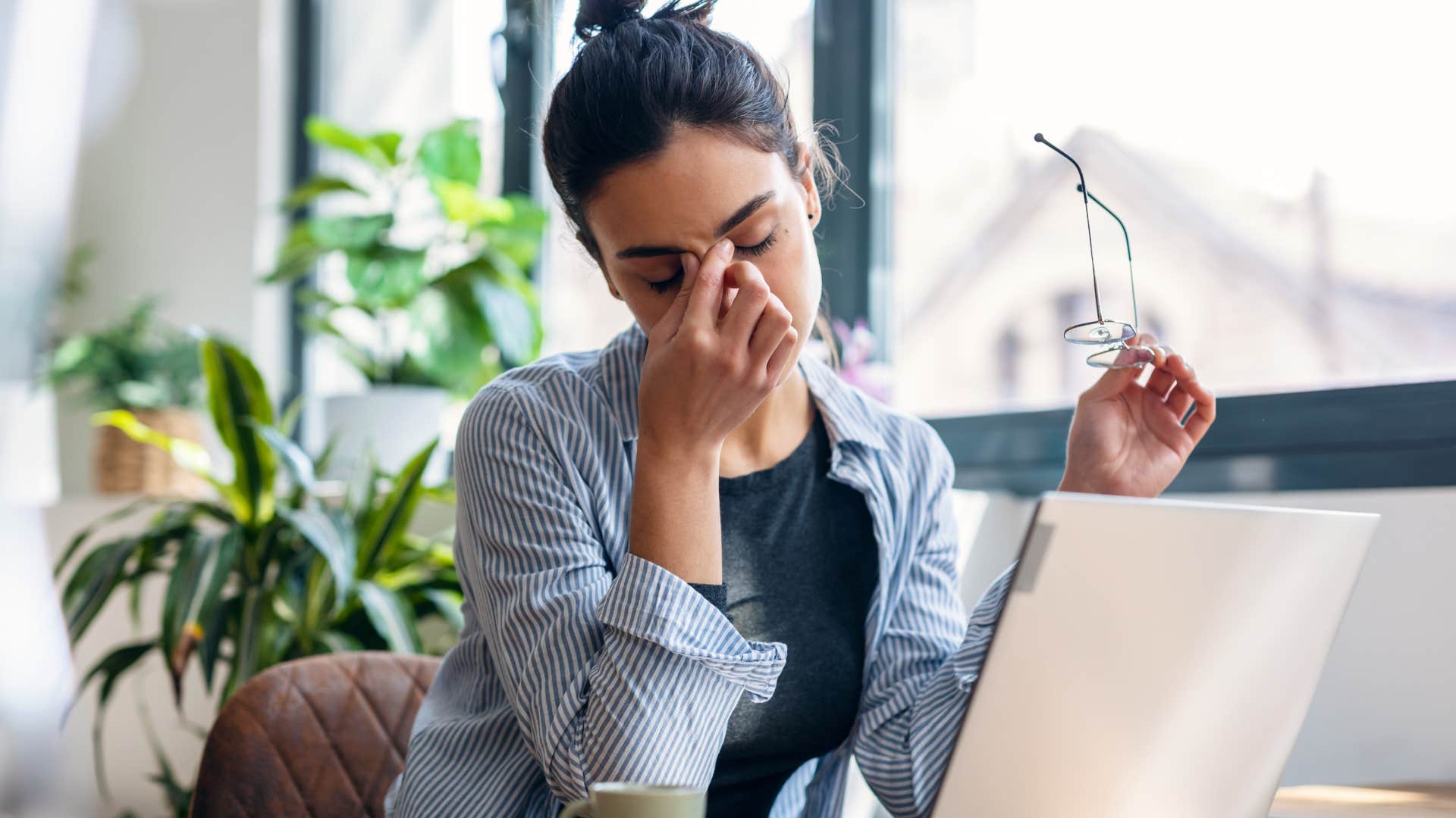 woman who builds emotional resilience by building stress management