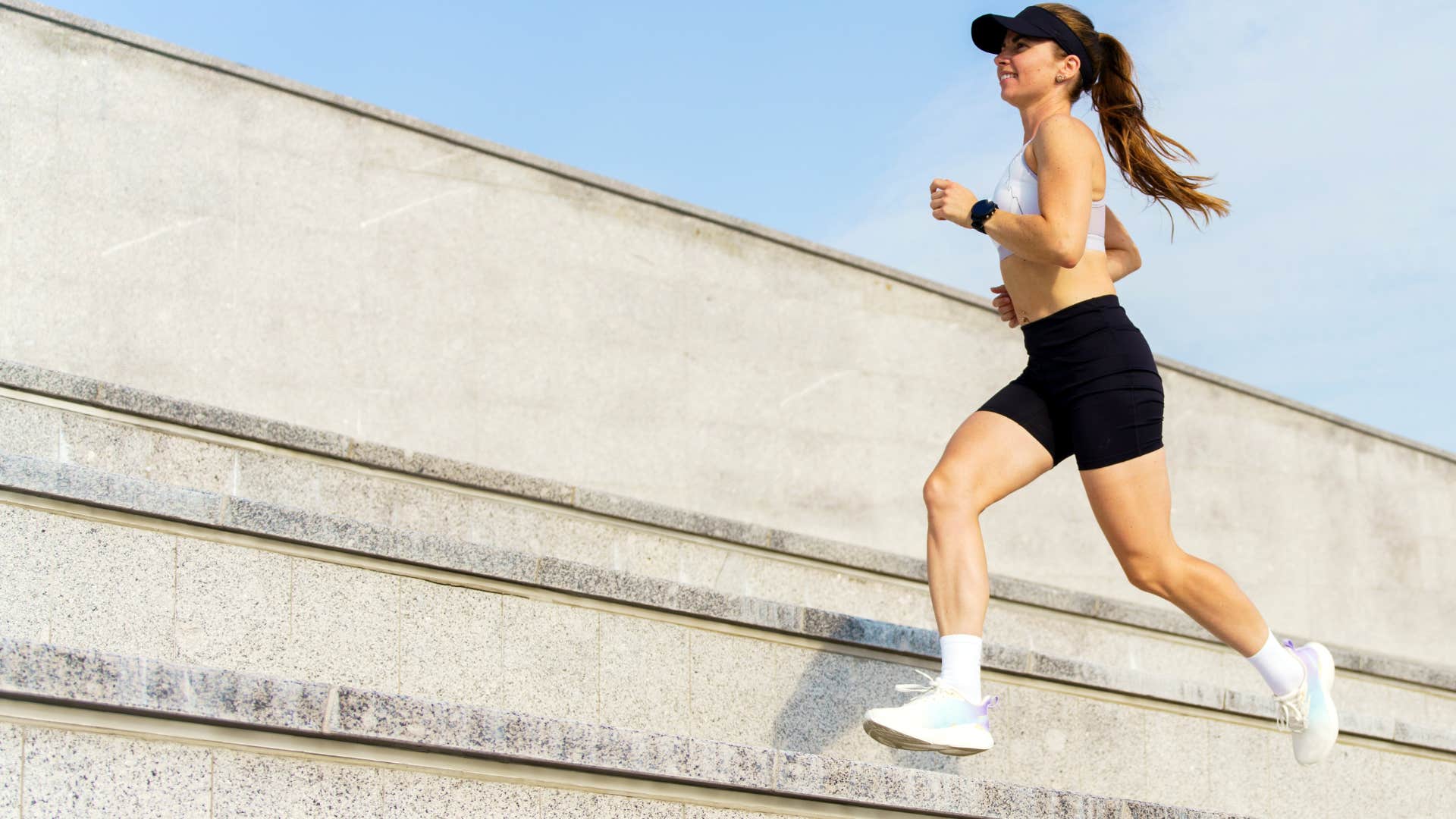 woman who builds emotional resilience as she exercises more