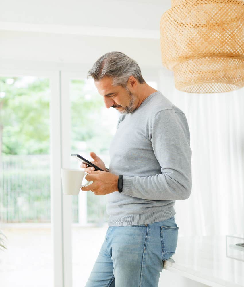 married man inappropriate interactions social media