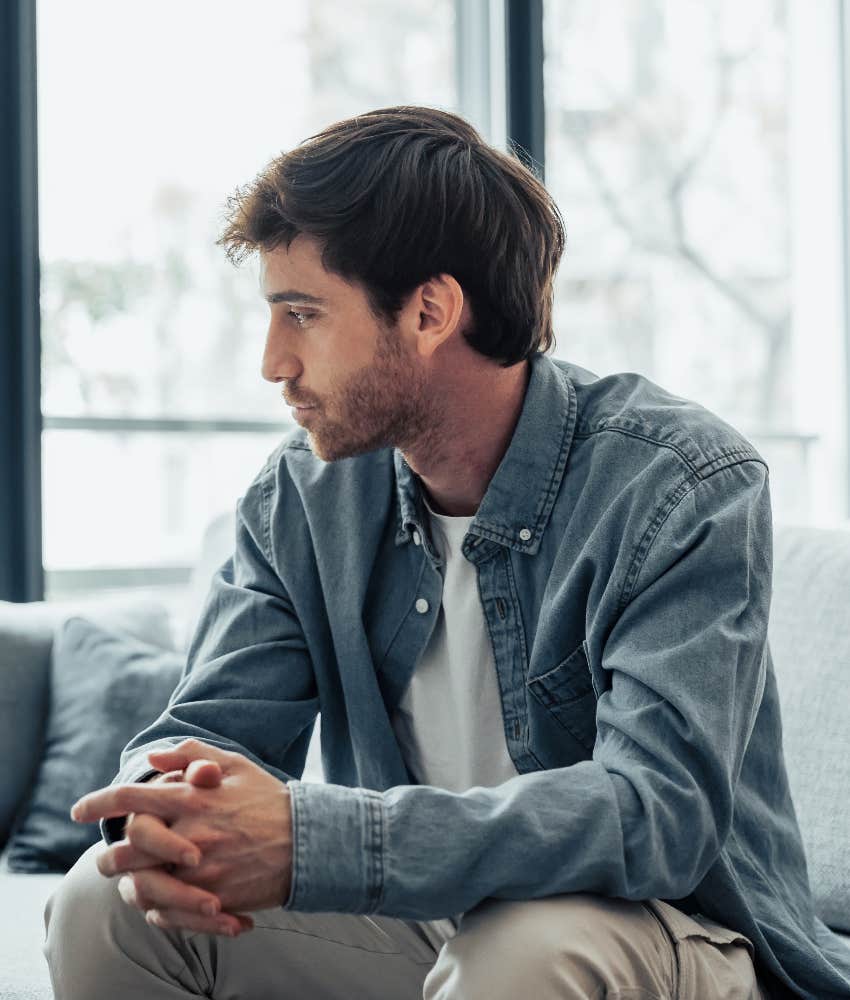 Clinical Psychologist Shares 4 Distinct Problems Gifted People Have In Life gifted man experiencing social isolation