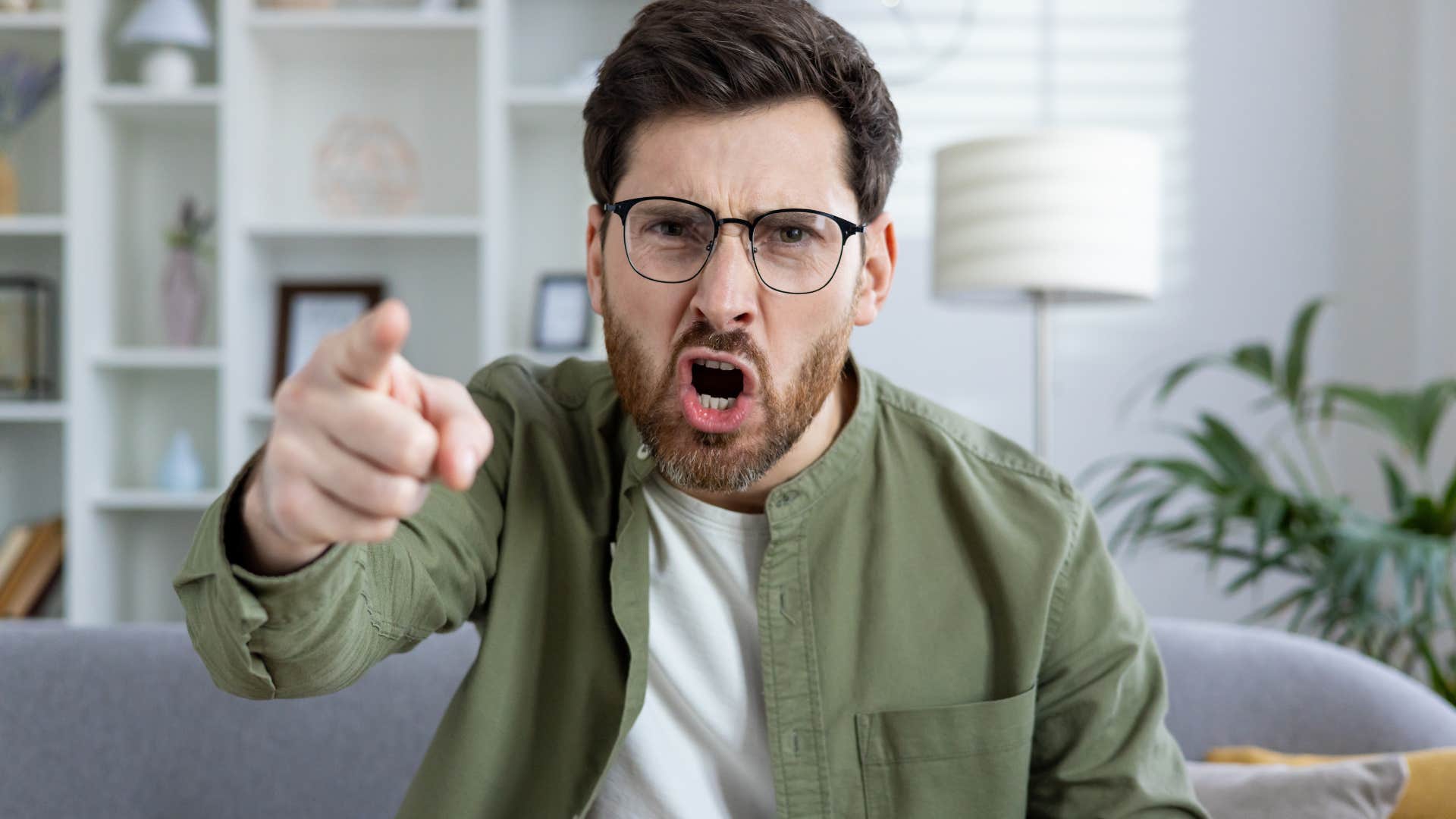 man who gets chronic headaches because he holds onto anger