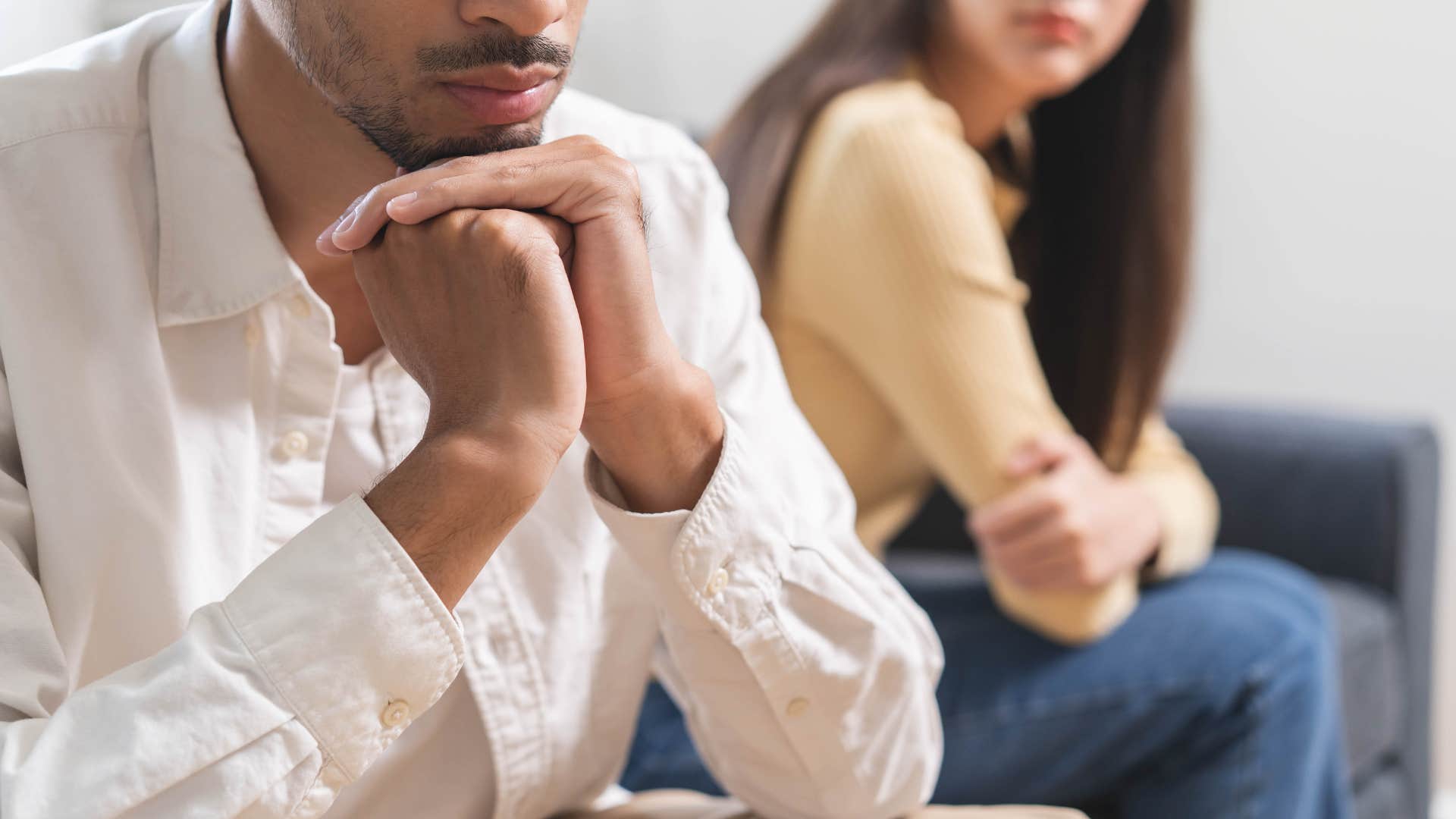 woman who gets chronic headaches because someone is lying to her