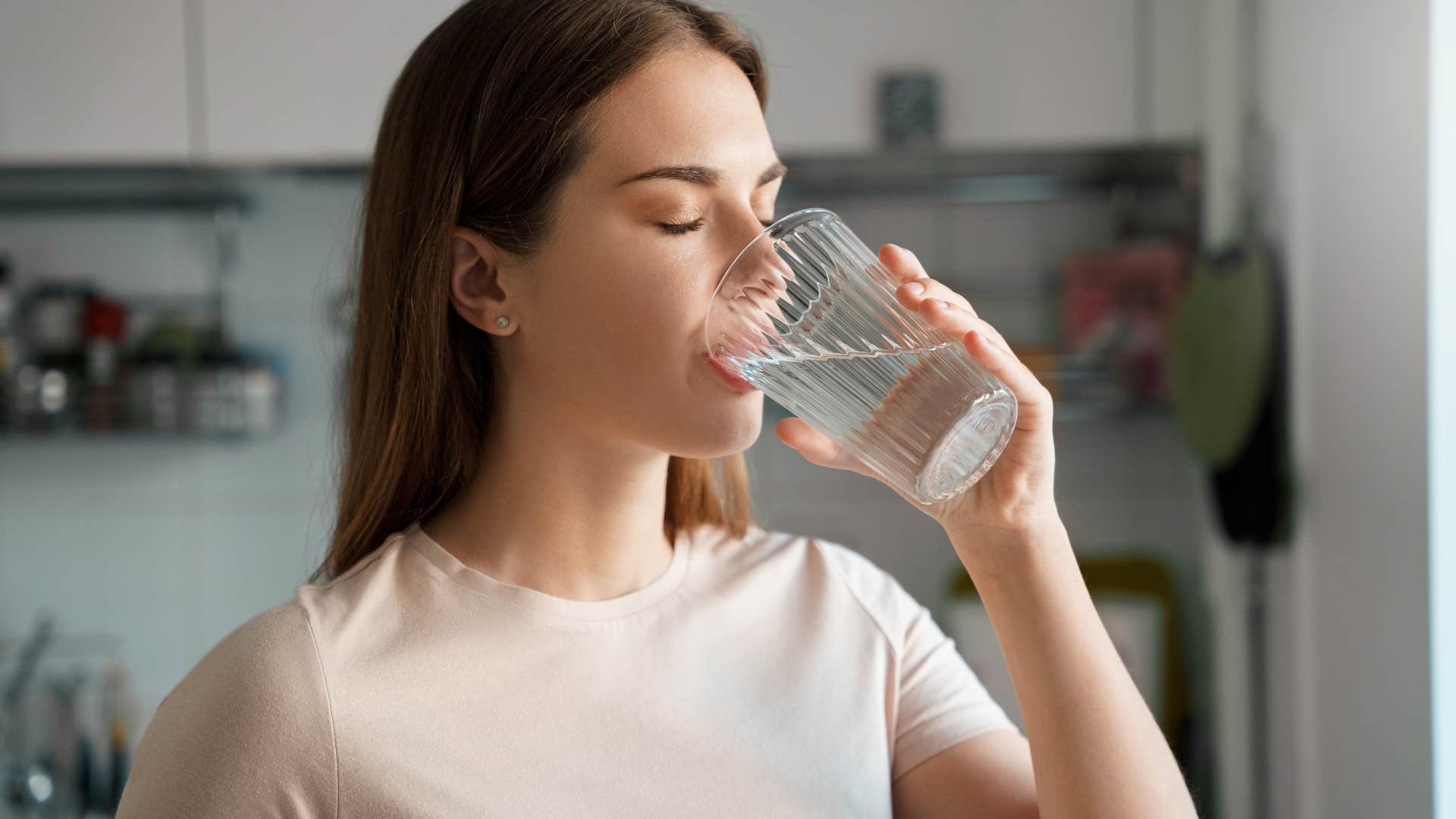woman who wants to manifest dream live by energizing beverages