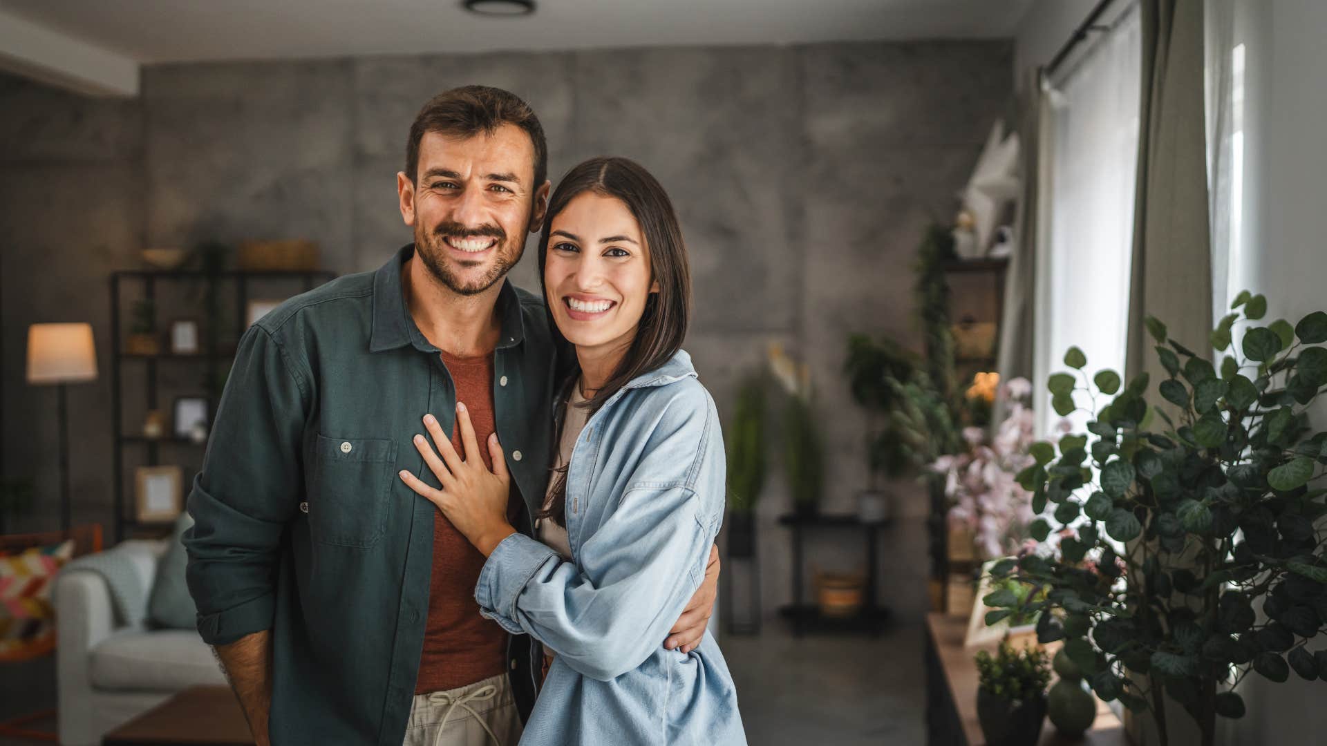 couple standing next to each other