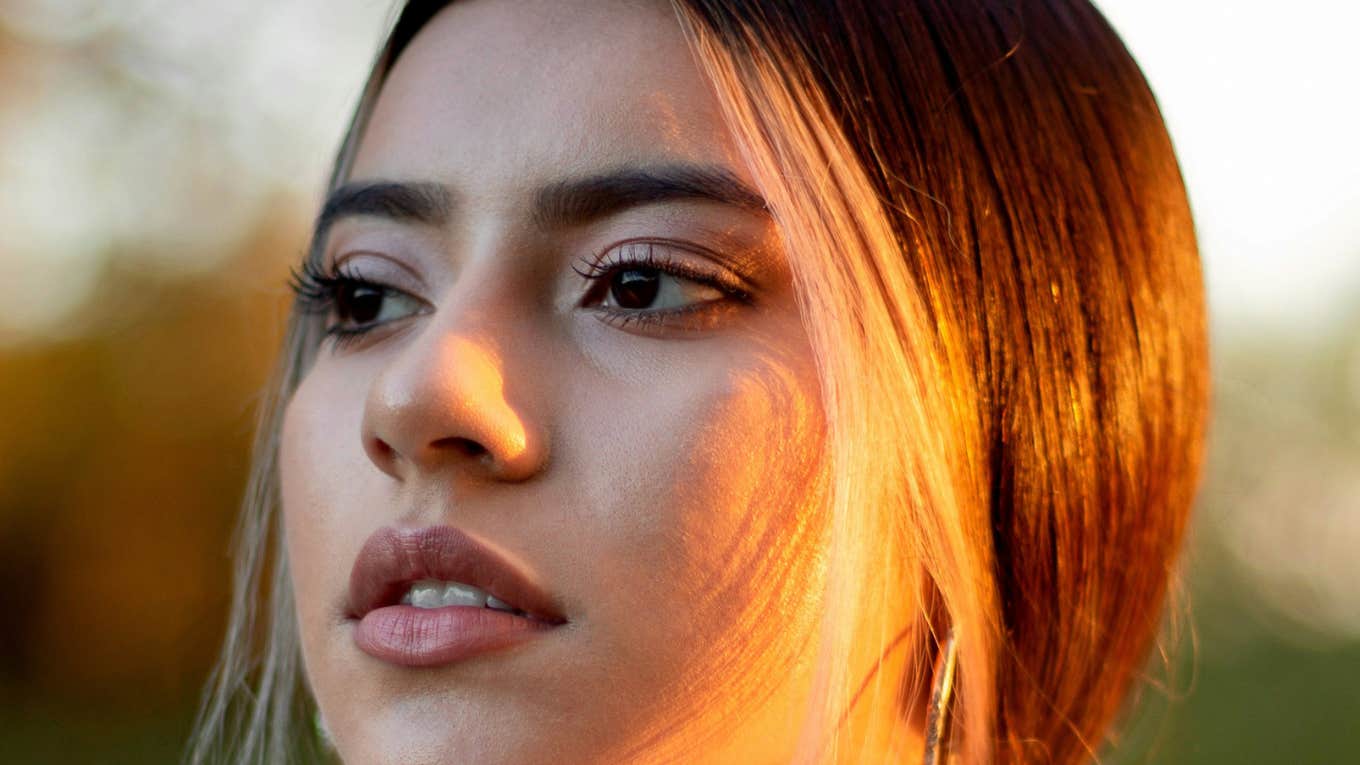 Test uncovers how woman feels about herself.