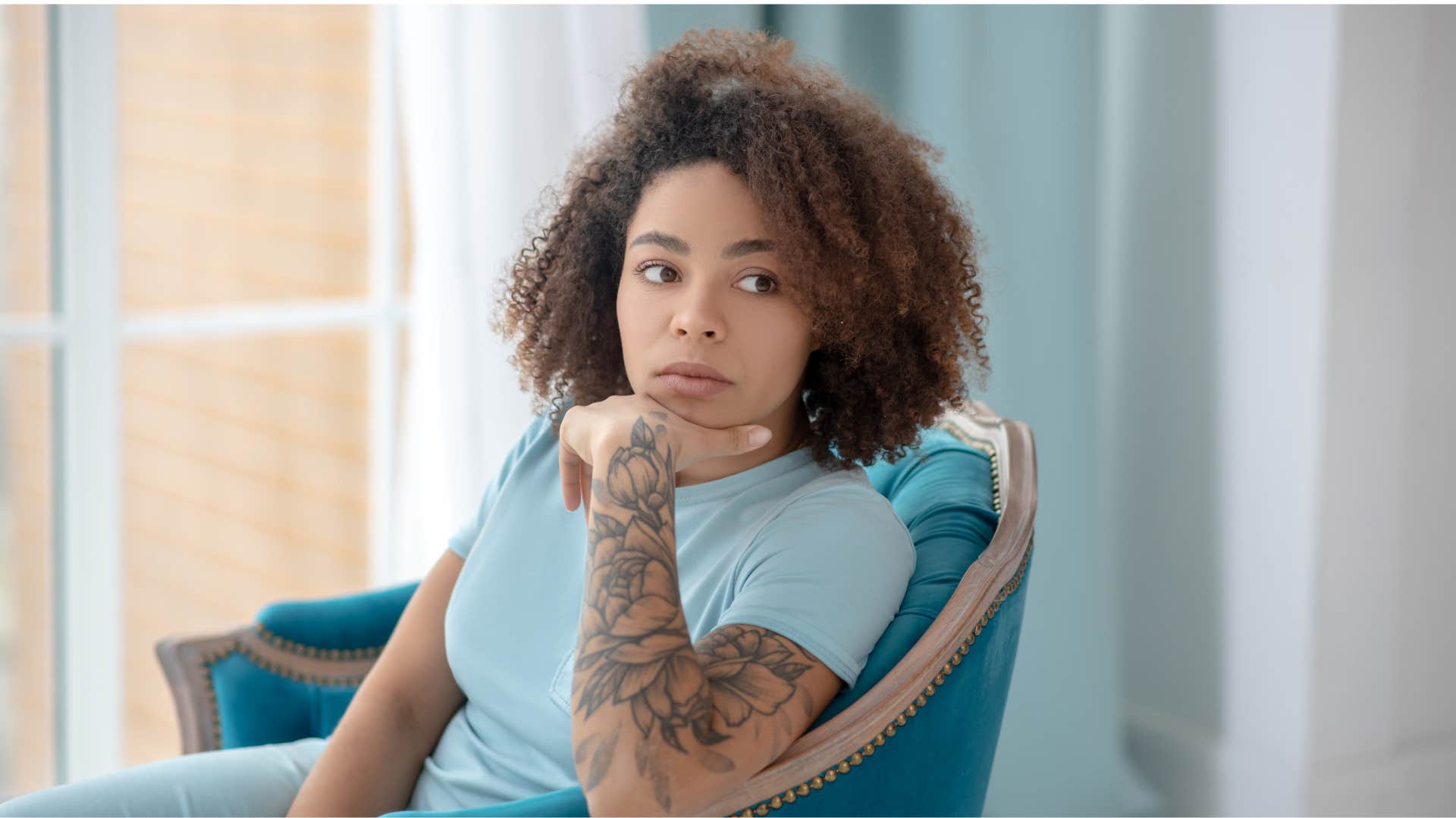 woman thinking feeling something is missing in her life