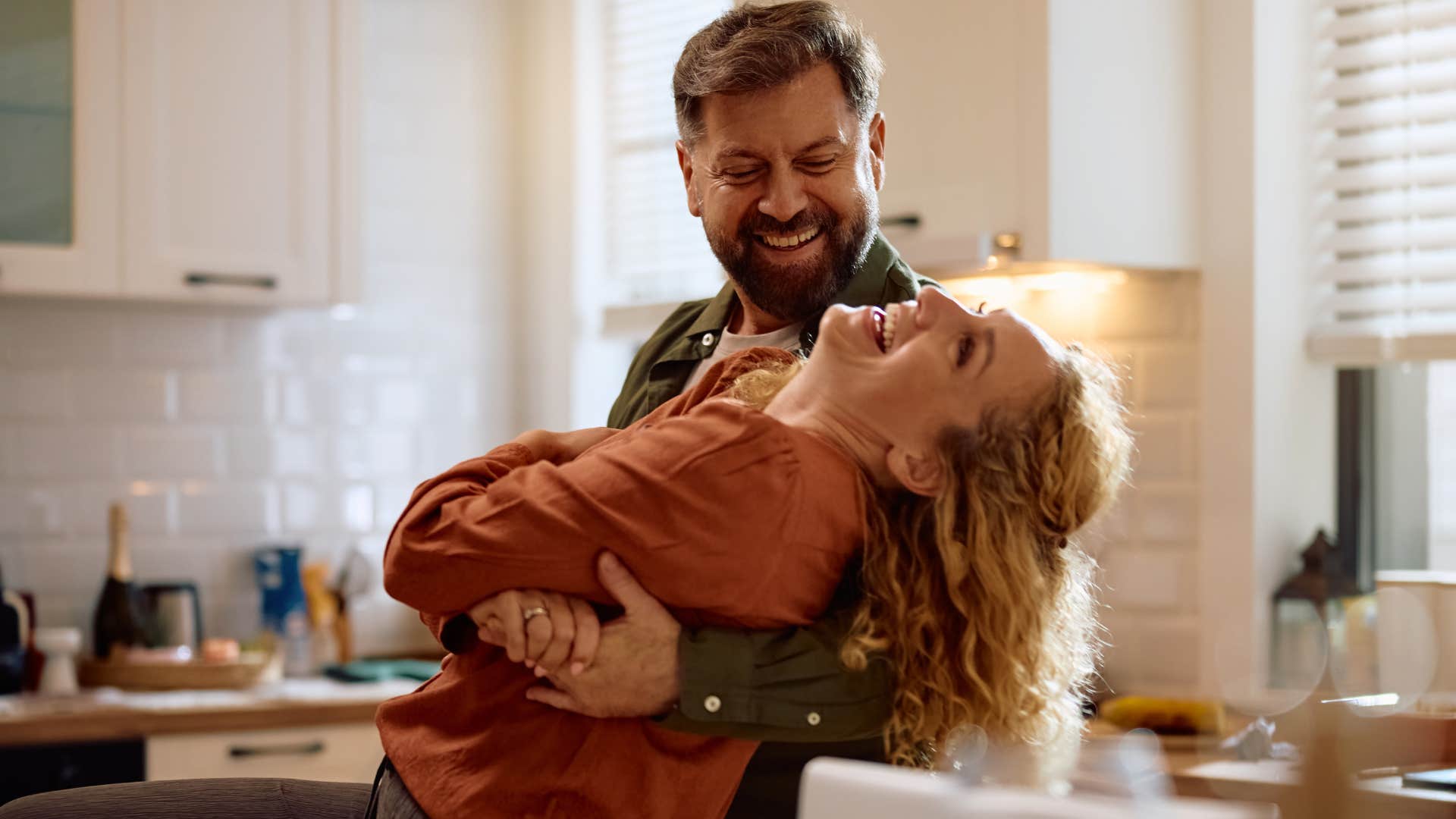 man who prioritizes time together dancing with his partner