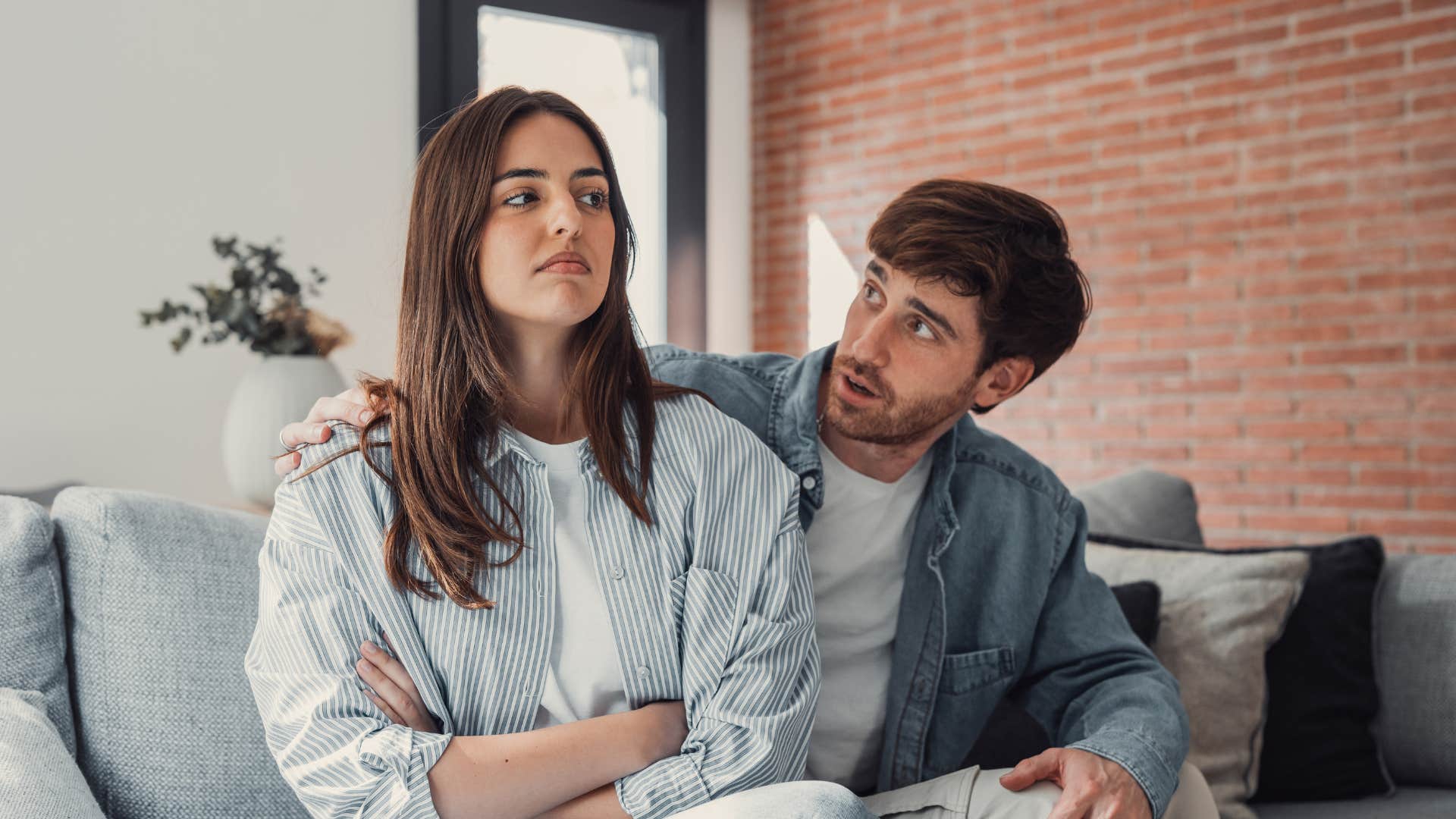 things brilliant empaths often learn too late in life when to say no woman saying no to man