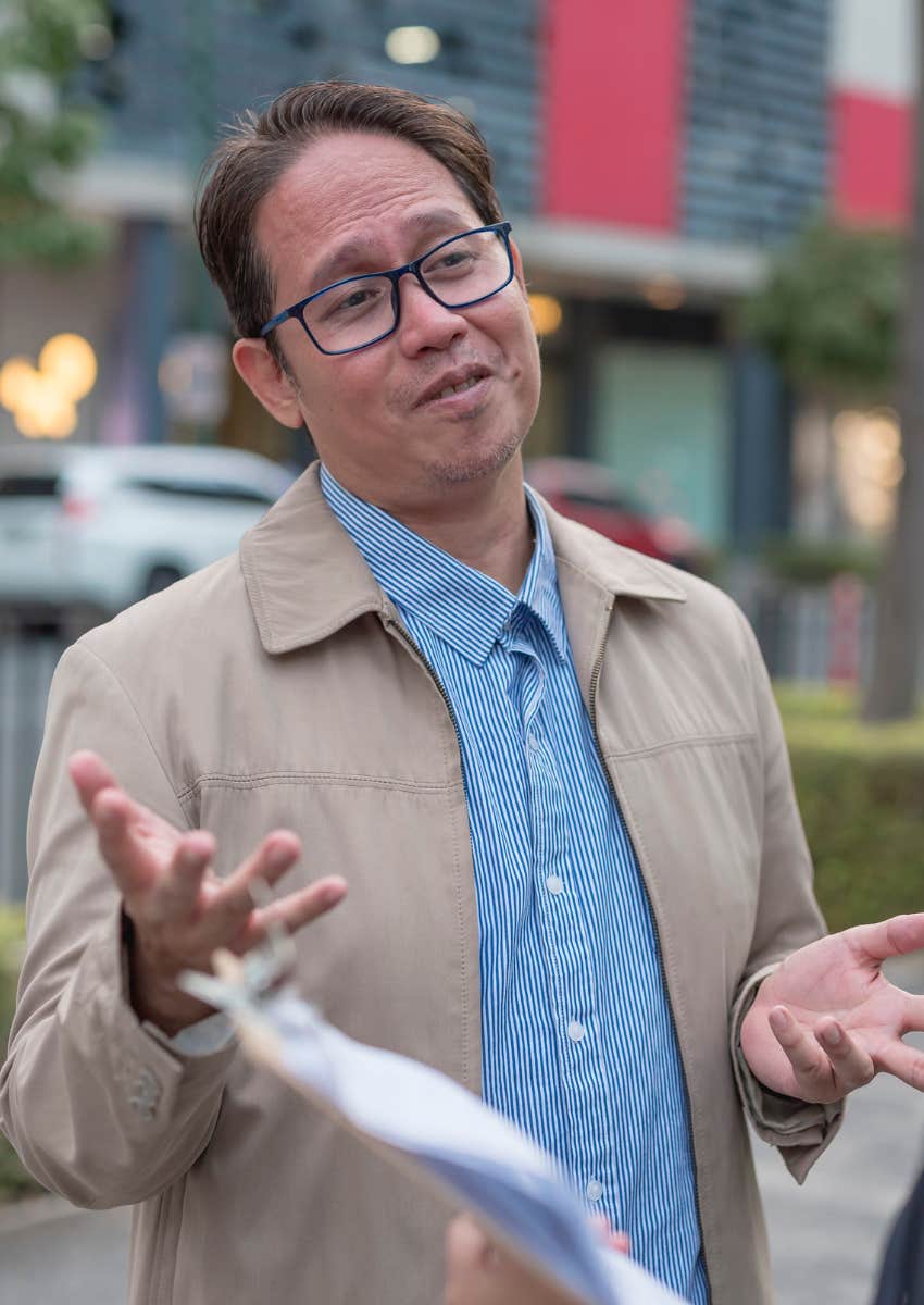 man who acts like he knows everything at work
