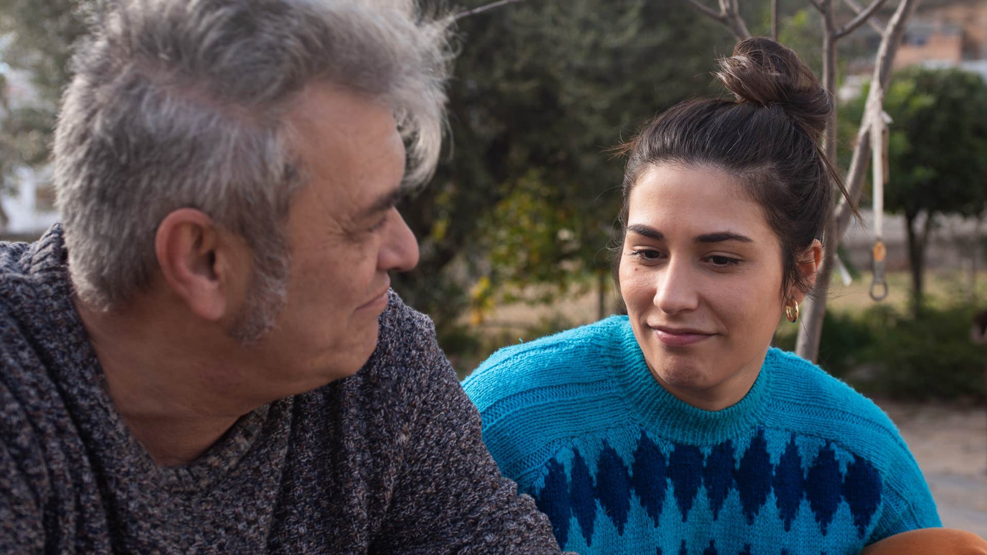 father who's never giving grace to his adult daughter