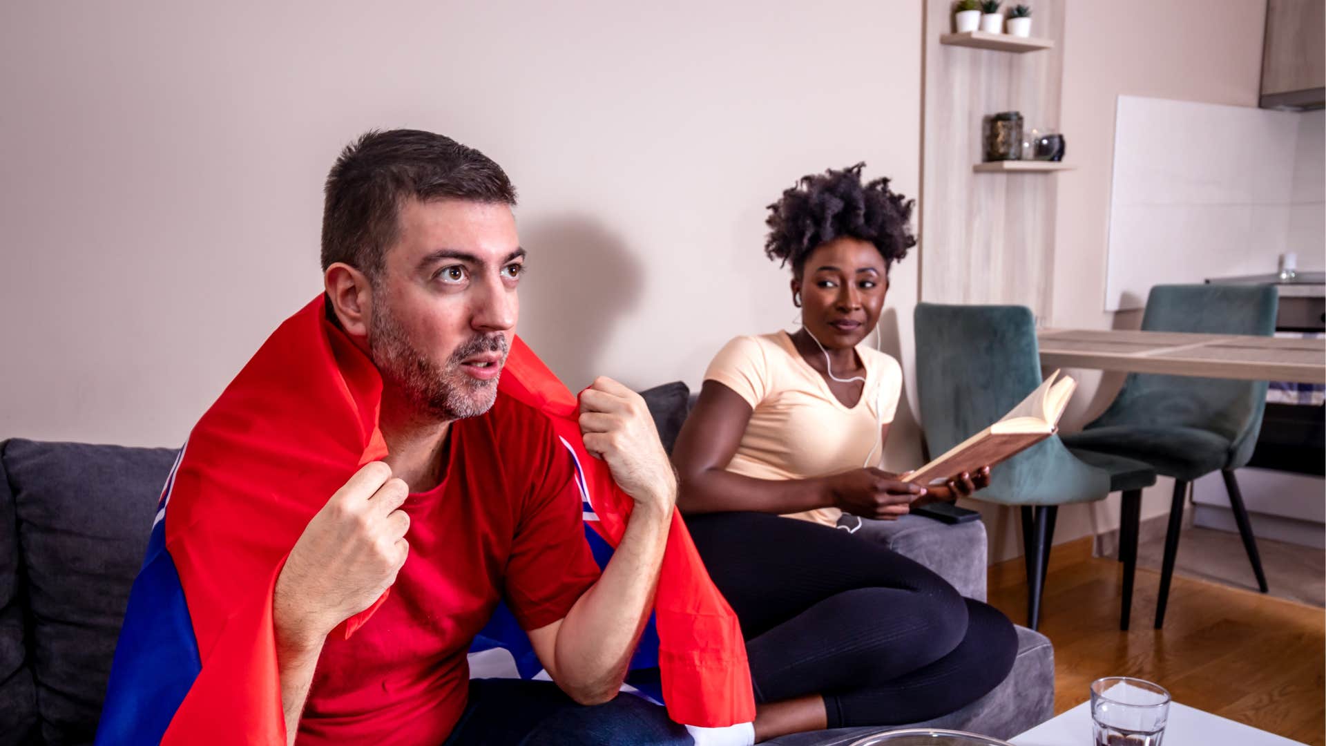 woman who has different interests that man she is in a relationship with that doesn't matter