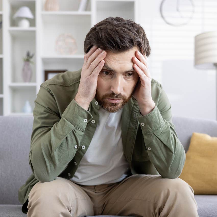 man who has quiet borderline personality disorder as he mentally retreats