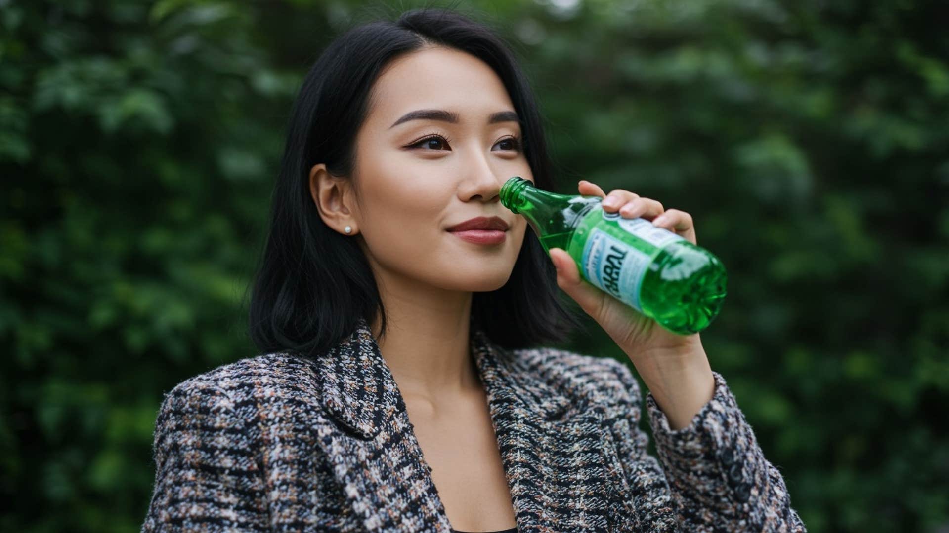 rich people use fancy bottled waters at home that the rest of us have no idea about