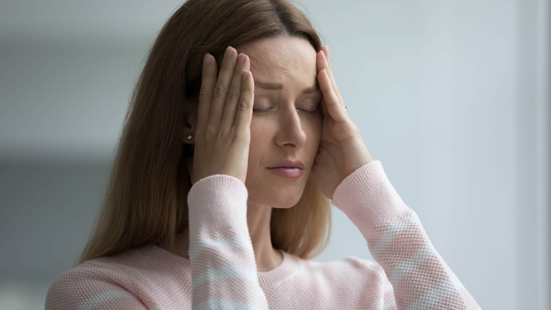 woman who is highly sensitive as her feelings are deep