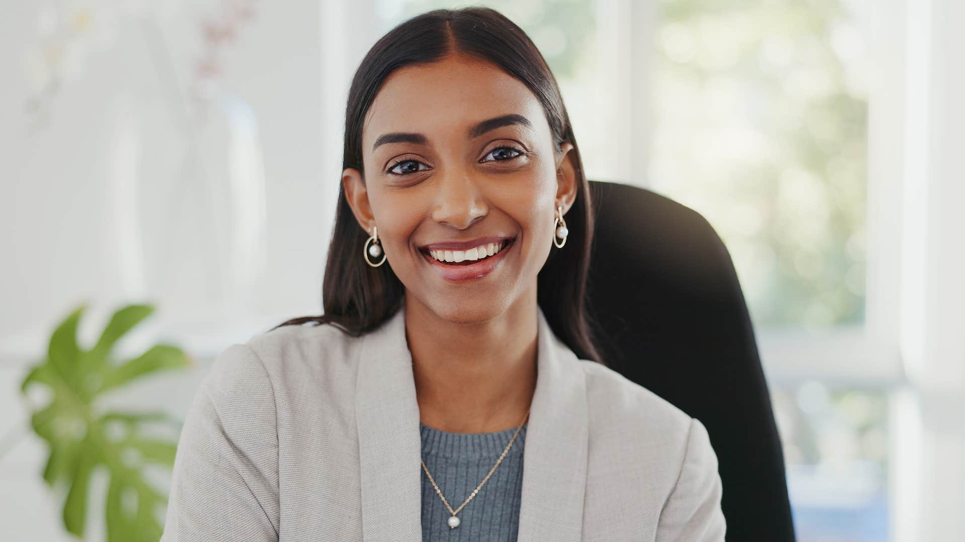 professional woman who's future-oriented