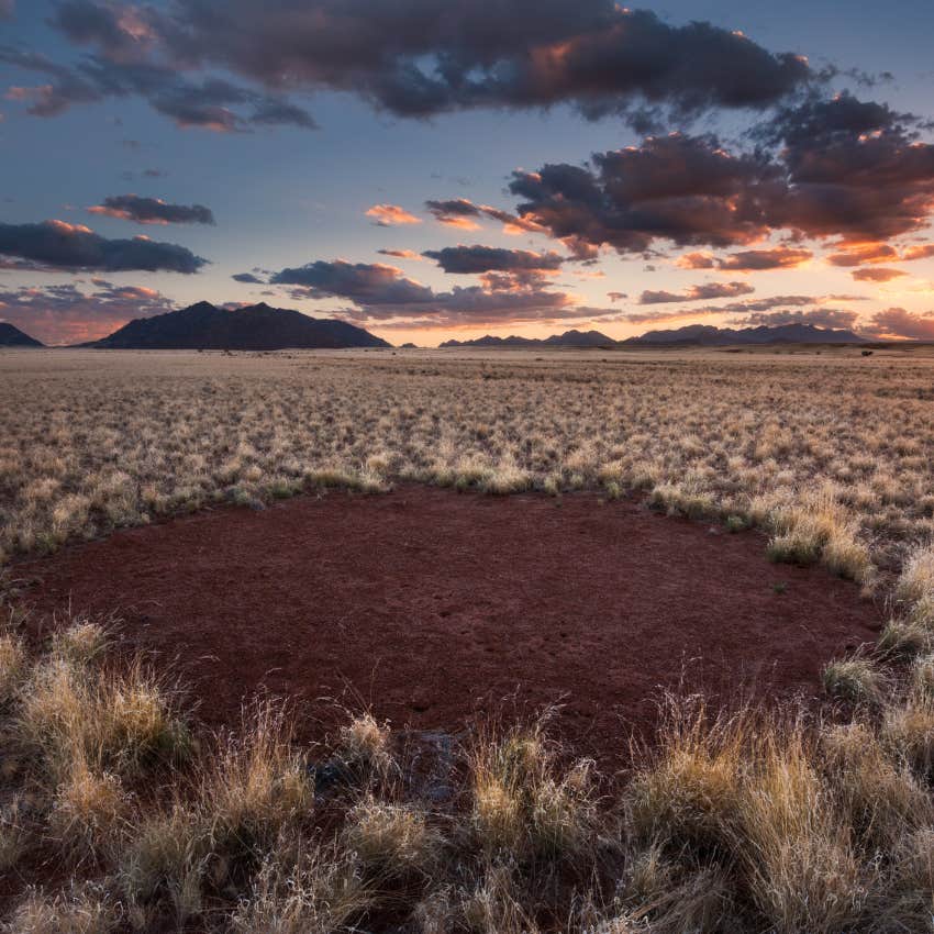 travelers swear these places have unexplainable energy fair circles namibia fairy circles, namibia