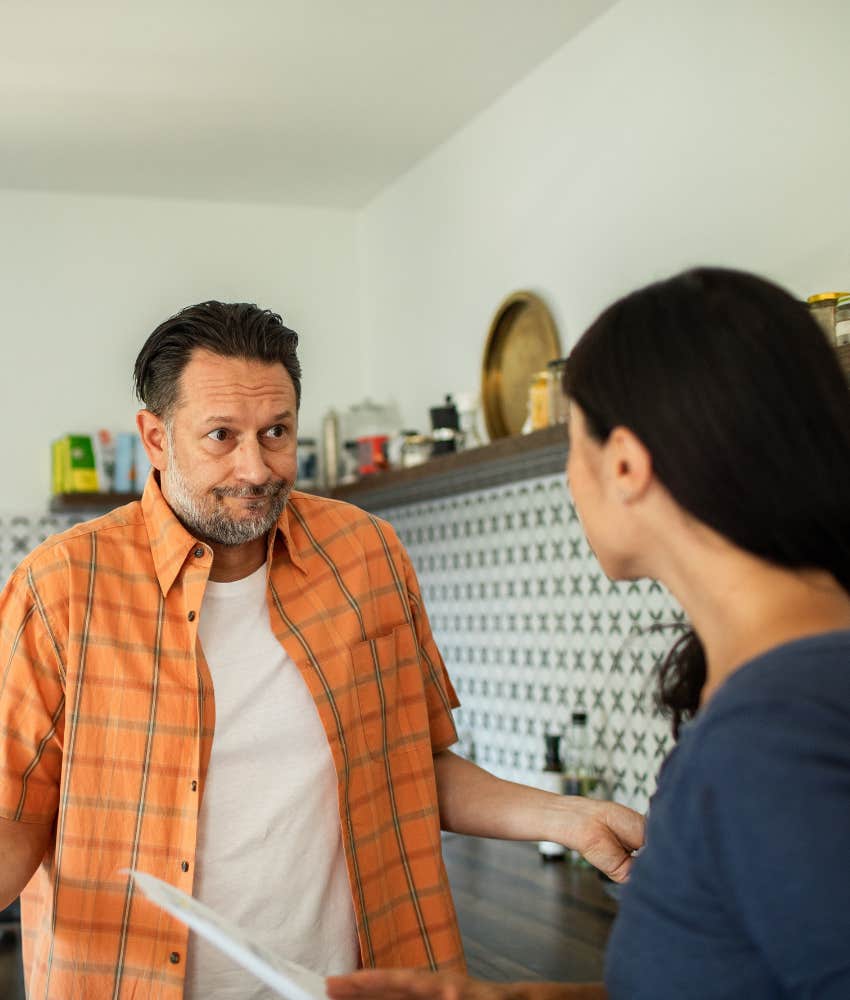 Universe has funny way of letting you know off track daily Person off track has daily obstacle with partner